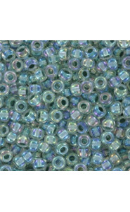 Miyuki rocailles Perlen 8/0 - Seafoam lined crystal 8-263